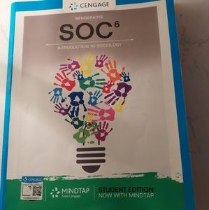 Benokraitis: Intro to Sociology Textbook Softcover mindtap NOT included